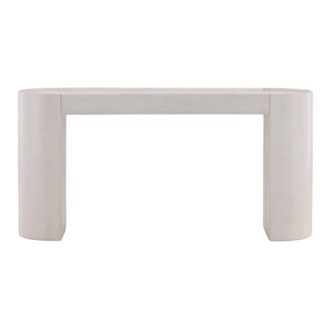 Corden Antique White Wash Sealed Finish Console Table