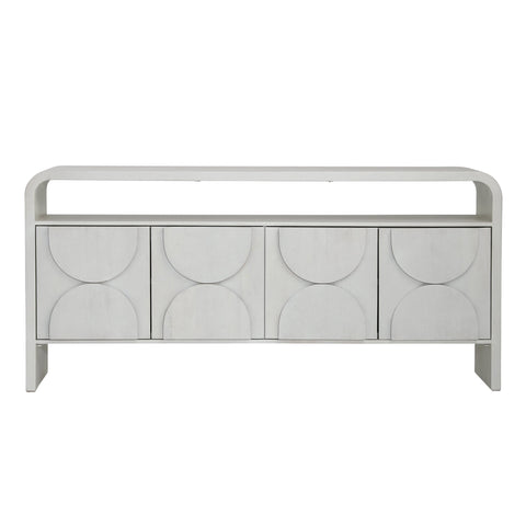 Belen Antique Whitewash Sideboard