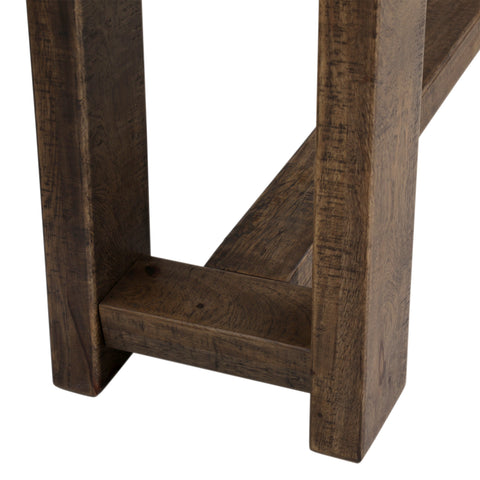 Ronnie Medium Brown Console Table