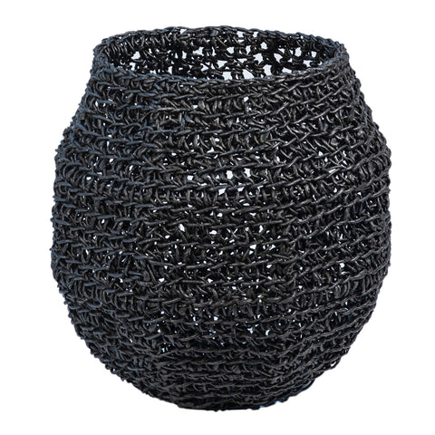 Nerissa Antique Black Finish Basket