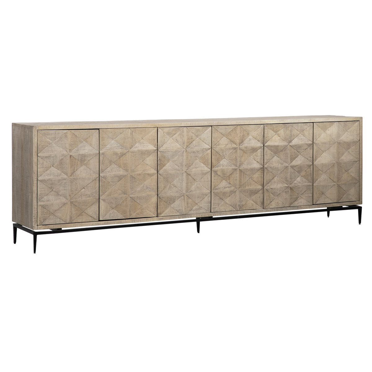 Philip Light Warm Wash Finish Sideboard