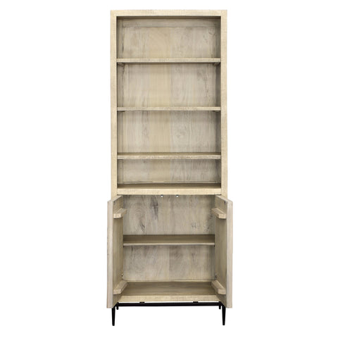 Philip Light Warm Wash Finish Bookcase