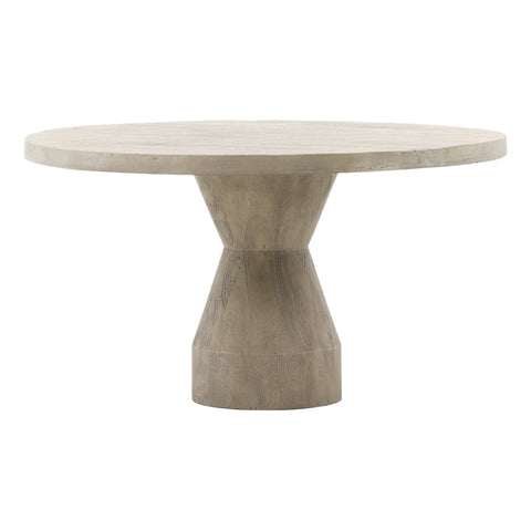 Minerva Grey Wash Finish Dining Table