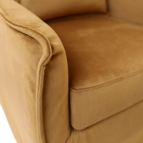 Blanc Mustard Swivel Chair
