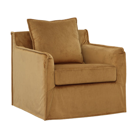 Blanc Mustard Swivel Chair