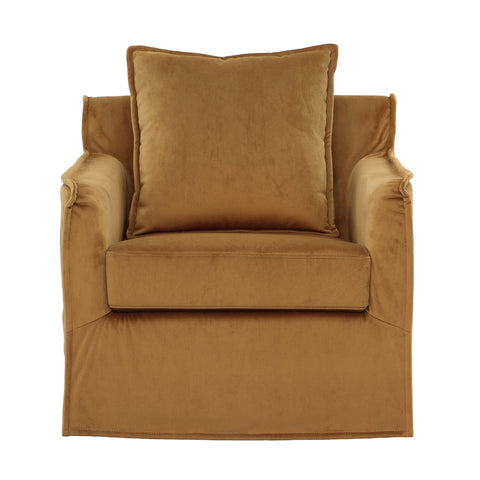 Blanc Mustard Swivel Chair