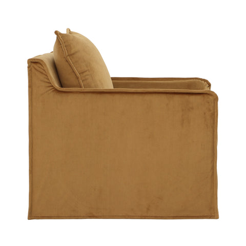 Blanc Mustard Swivel Chair