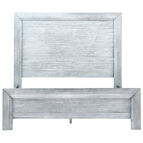 Clancy Light Grey Washed Sealed Finish Bed