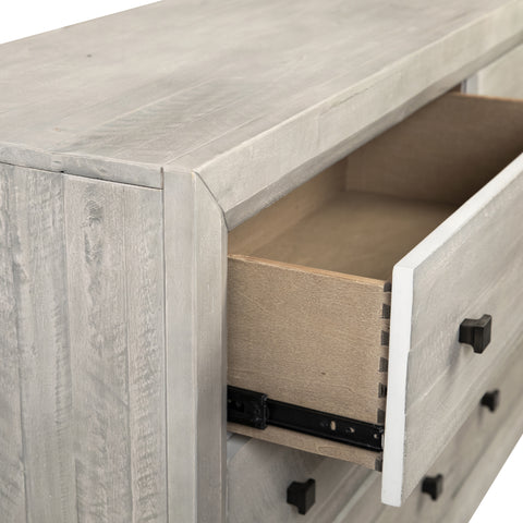 Clancy Light Grey Washed Sealed Finish Dresser
