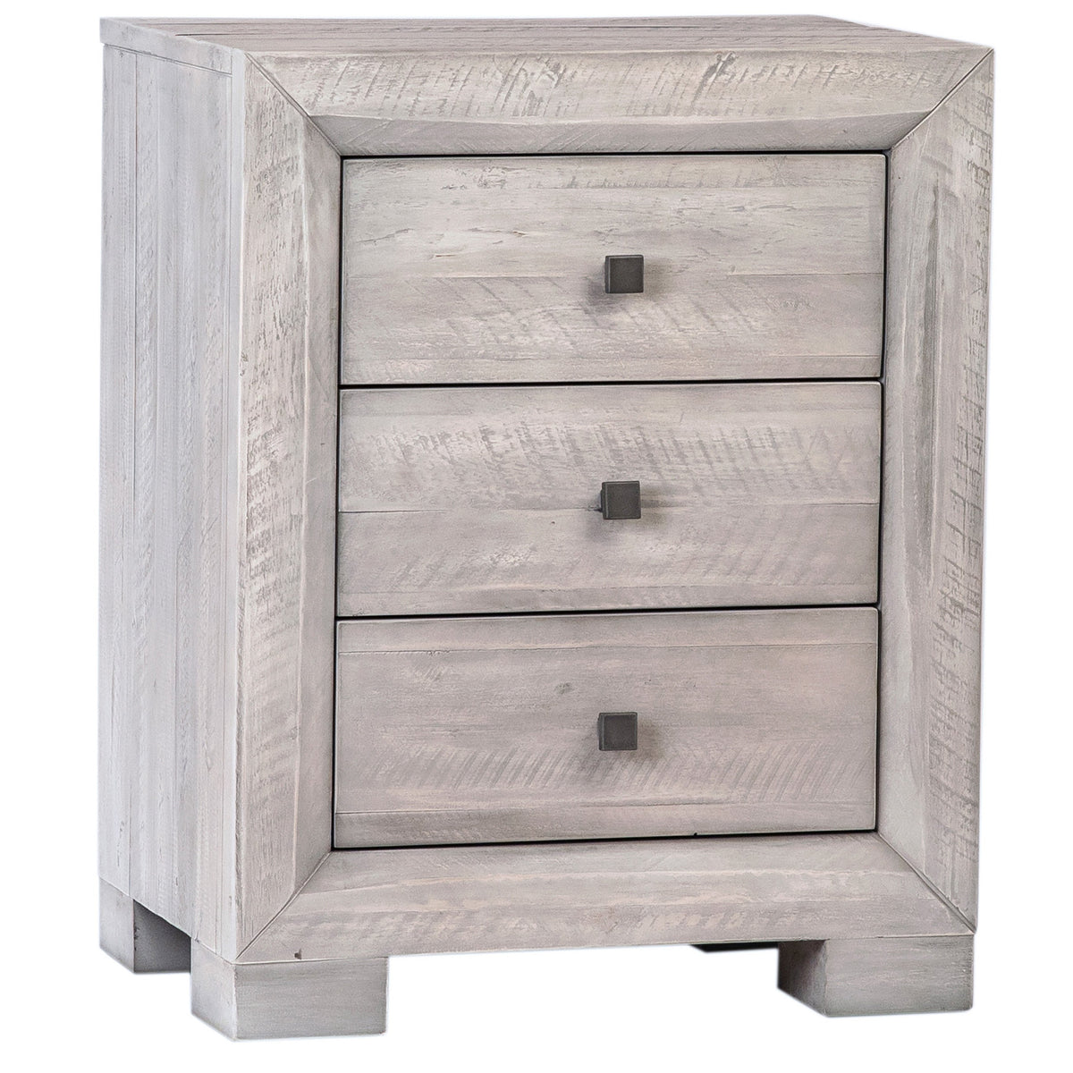 Clancy Light Grey Washed Sealed Finish Nightstand