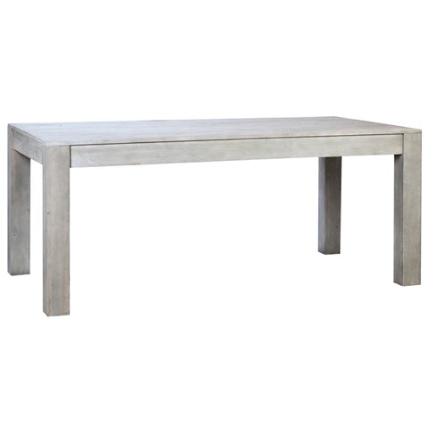 Clancy Light Grey Wash Sealed Finish Miranda Dining Table