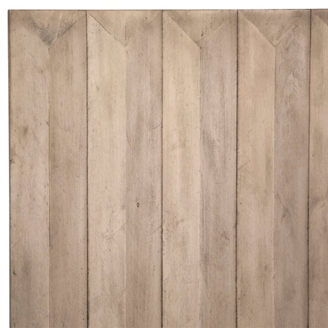 Aldwell Light Grey Wash Sealed Finish and Black Base Bed