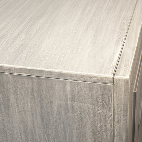 Balmer Light Grey Wash Finish Dresser