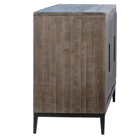 Delta Antique Dark Brown Wash Sideboard