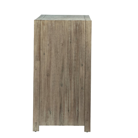 Bern Antique Light Grey Wash Finish Dresser