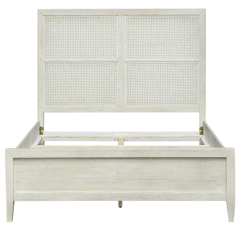 Lugano Whitewash Finish Bed