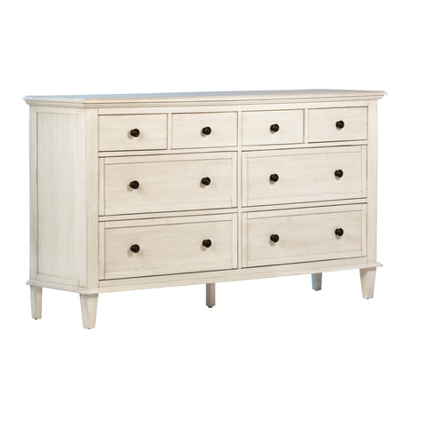 Lugano Whitewash Finish Dresser