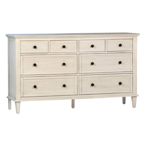 Lugano Whitewash Finish Dresser
