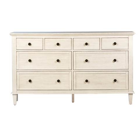 Lugano Whitewash Finish Dresser