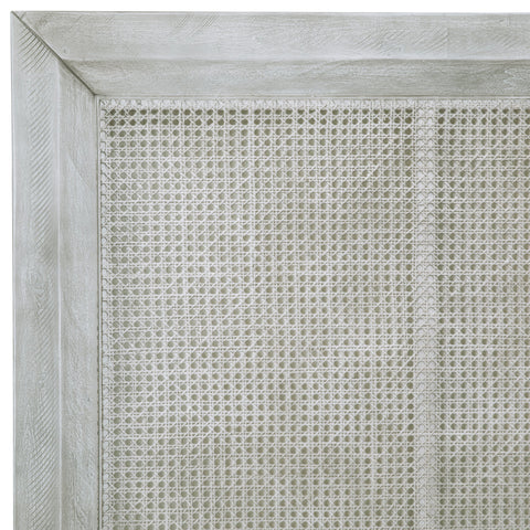 Geneva Light Grey Wash Finish Bed