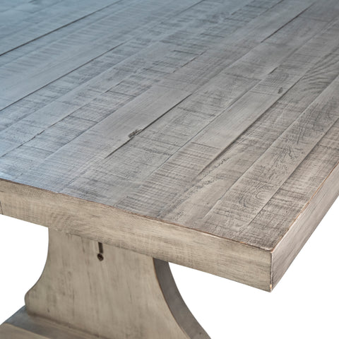 Milan Whitewash Sealed Finish Dining Table