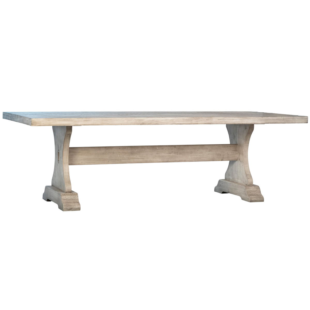 Milan Whitewash Sealed Finish Dining Table