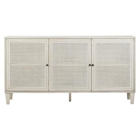Lugano Whitewash Finish Sideboard