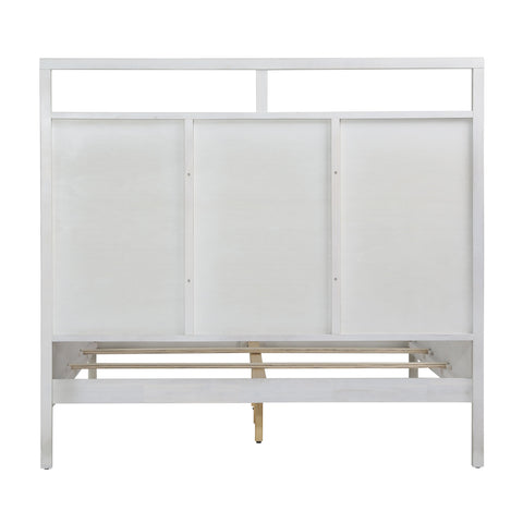 Geraldine Whitewash Finish Bed
