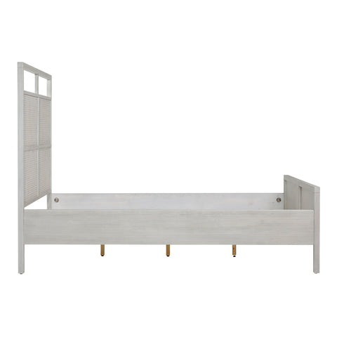 Geraldine Whitewash Finish Bed