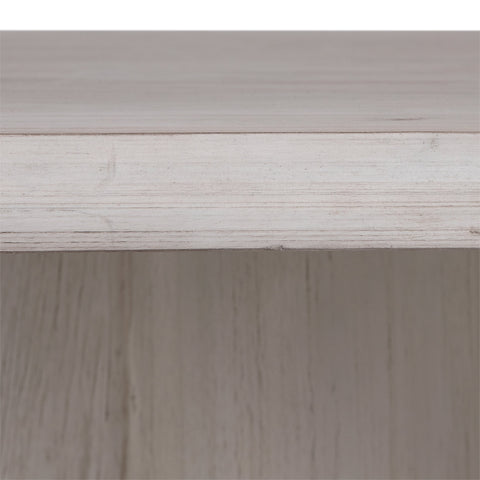 Arya Whitewash Finish Dining Table