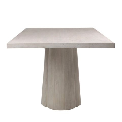 Arya Whitewash Finish Dining Table