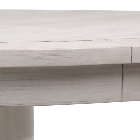 Arundel Whitewash Finish Dining Table