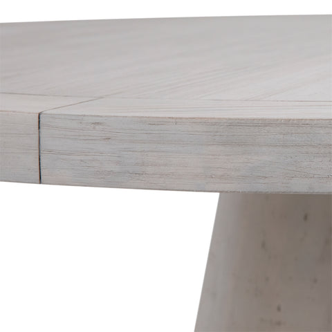 Chiswick Whitewash Finish Dining Table