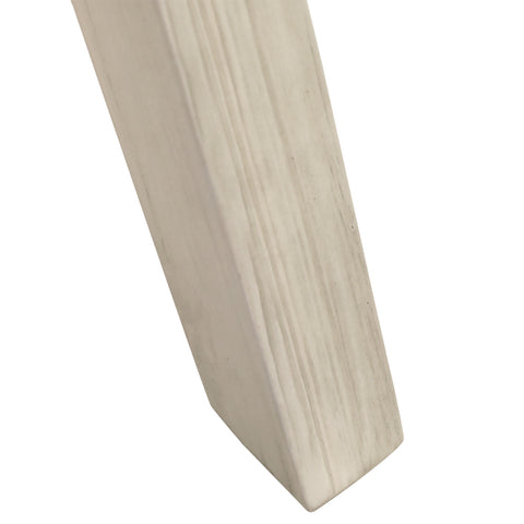 Lugano Antique Whitewash Finish Dining Table