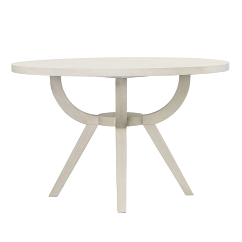 Lugano Antique Whitewash Finish Dining Table