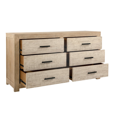 Roux Light and Grey Warm Wash Finish Dresser