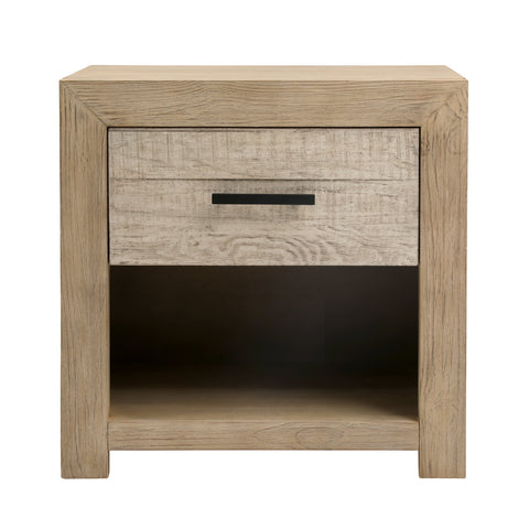 Roux Light and Grey Warm Wash Finish Nightstand