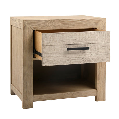 Roux Light and Grey Warm Wash Finish Nightstand