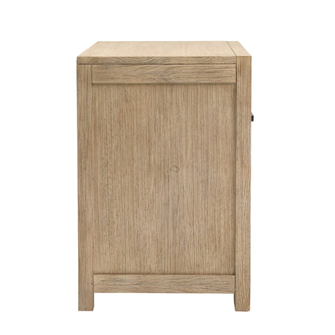 Roux Light and Grey Warm Wash Finish Nightstand
