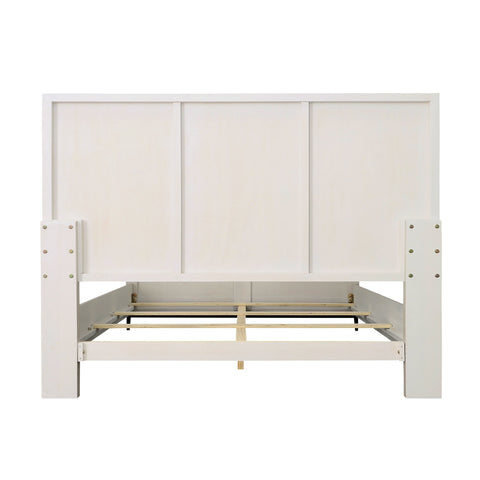 Silvia Light Grey Wash Bed