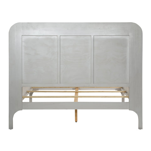 Maiya Light Grey Wash Bed