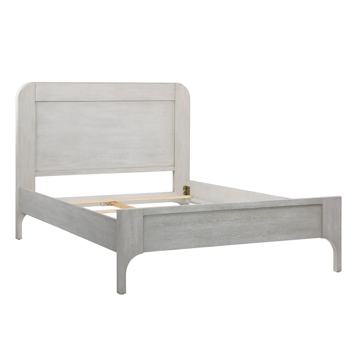 Maiya Light Grey Wash Bed