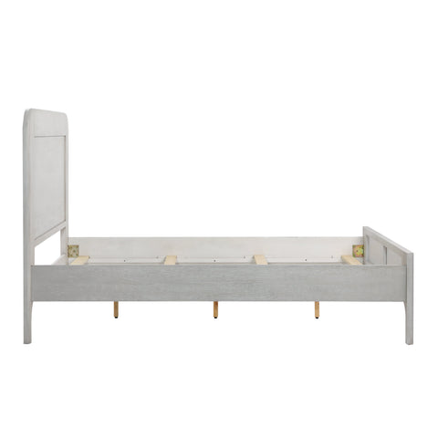 Maiya Light Grey Wash Bed