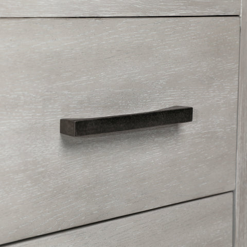 Maiya Light Grey Wash Nightstand