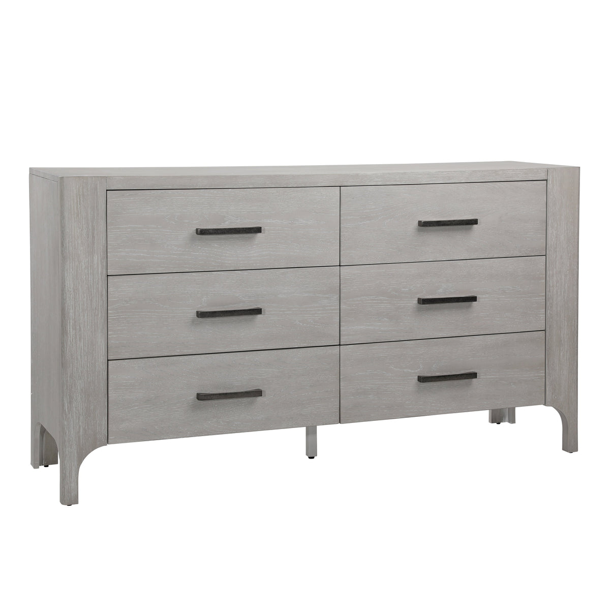 Maiya Light Grey Wash Dresser
