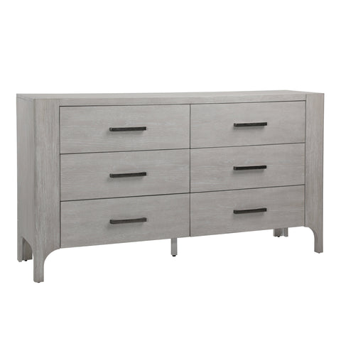 Maiya Light Grey Wash Dresser