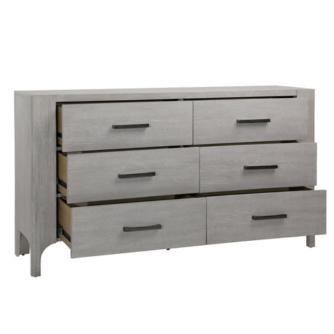 Maiya Light Grey Wash Dresser