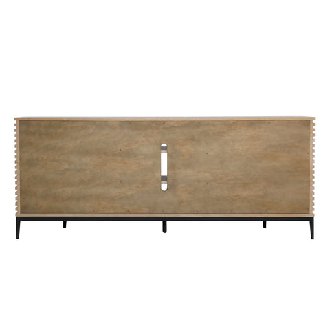 Phelps Light Natural and Black Sideboard