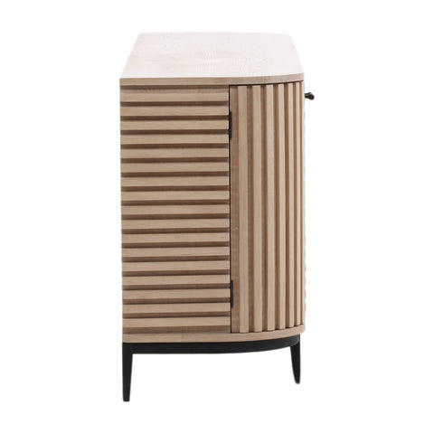 Phelps Light Natural and Black Sideboard