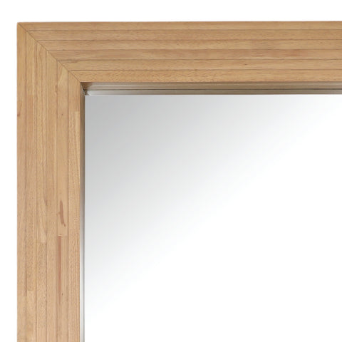 Aeris Natural Floor Mirror